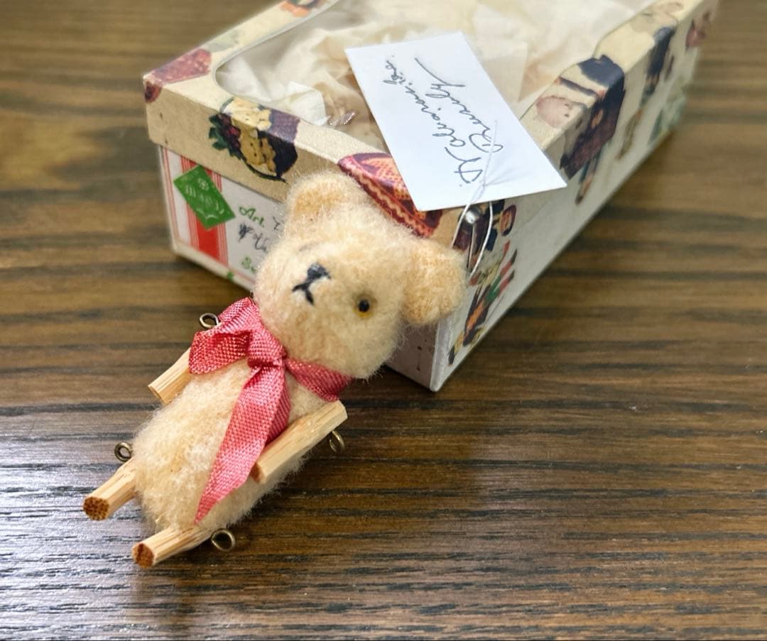 野ばら社　テディベア　ミニチュア　ぬいぐるみ　BOXセット