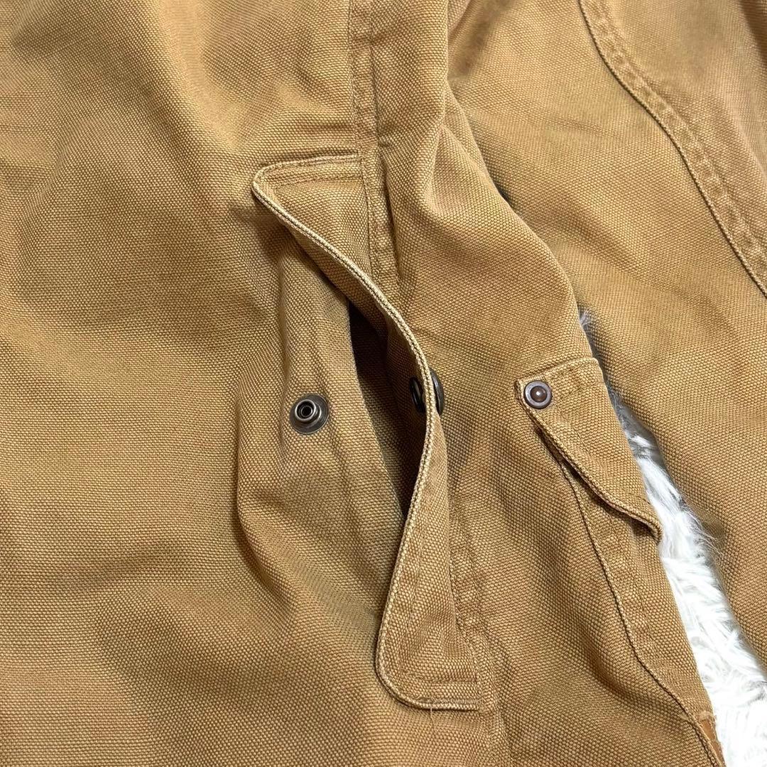 【美品】ラルフローレン コットン レザー切替 ジャケット サファリジャケット