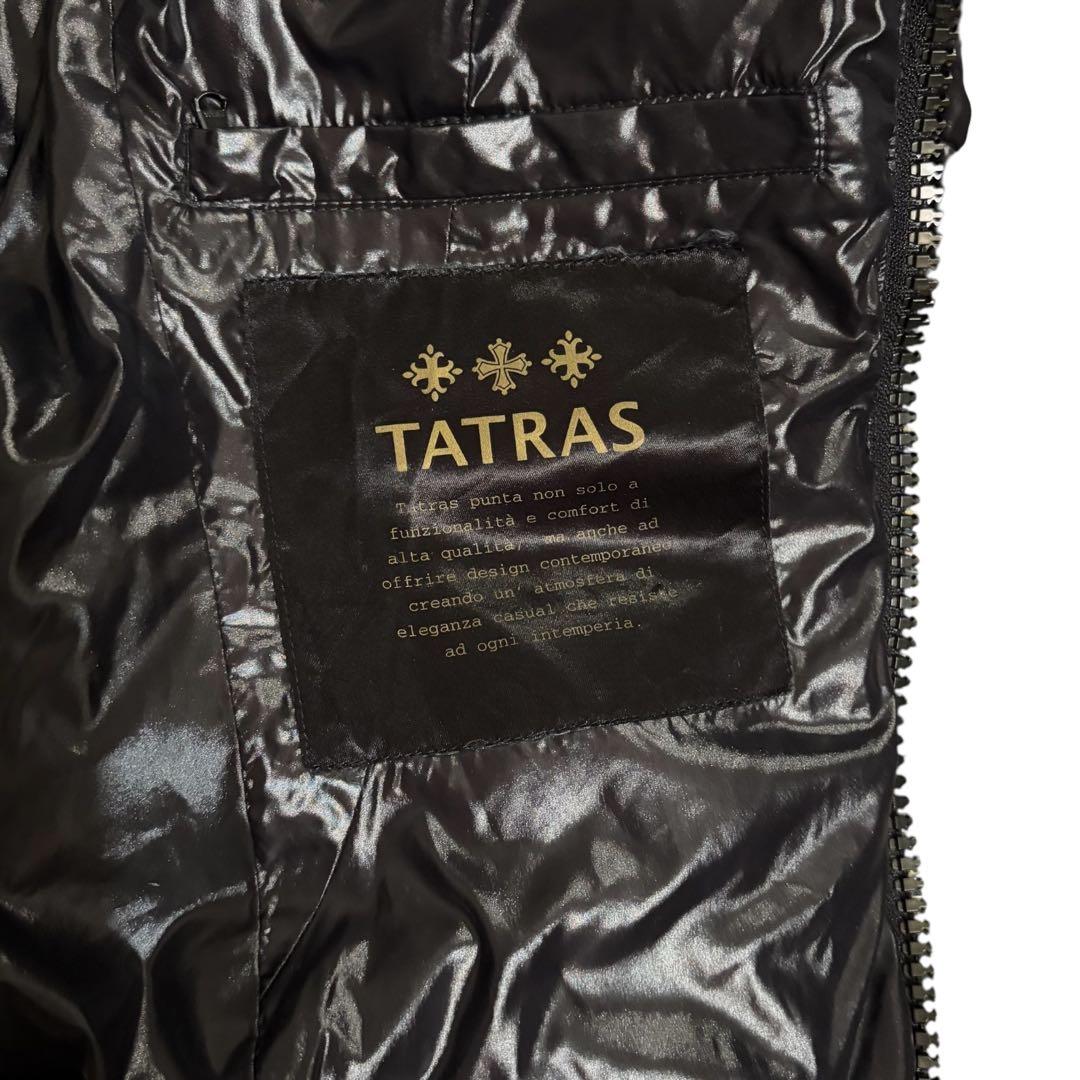 TATRAS タトラス フード ダウンジャケット ブラック レディース 光沢 黒