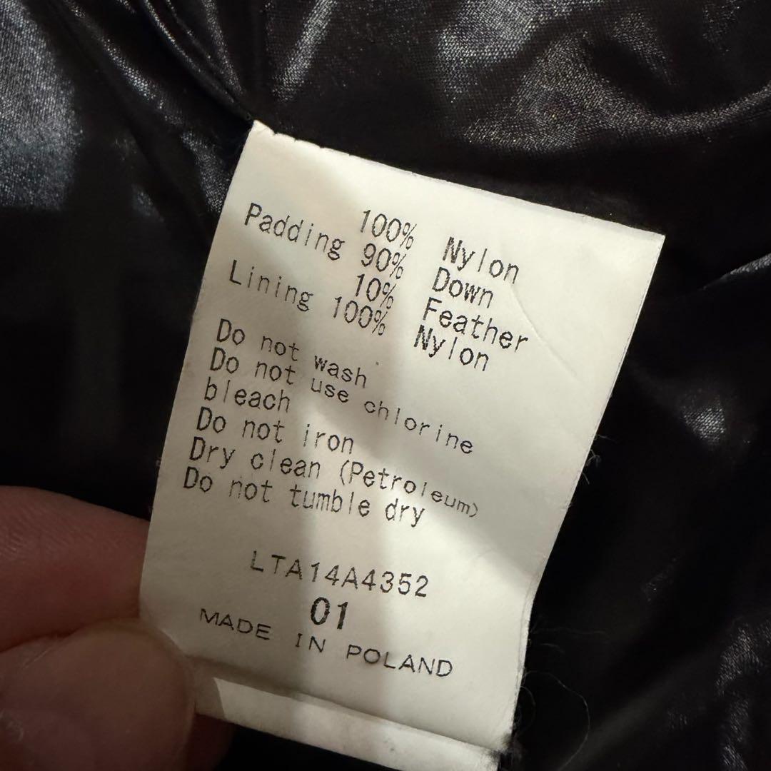 TATRAS タトラス フード ダウンジャケット ブラック レディース 光沢 黒