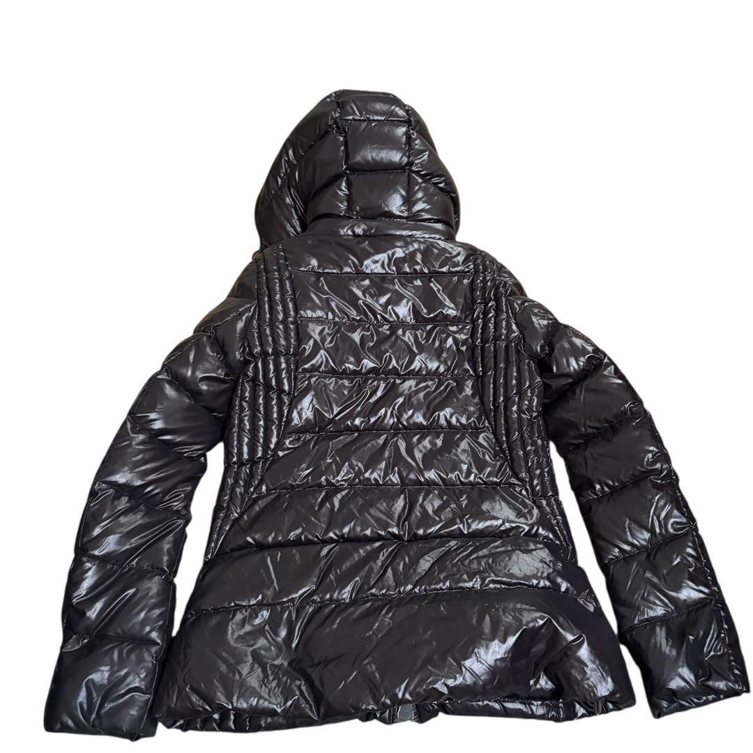 TATRAS タトラス フード ダウンジャケット ブラック レディース 光沢 黒