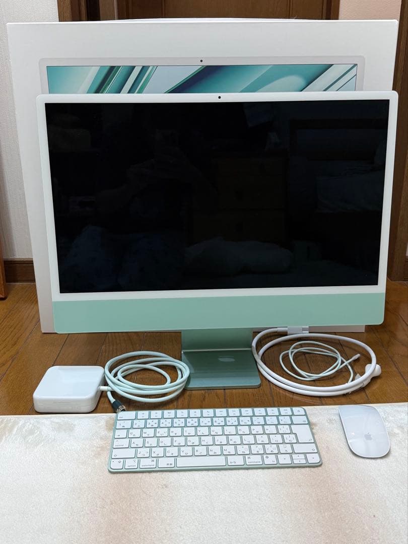 Apple iMac 24インチ　メモリ16GB 256GBストレージ