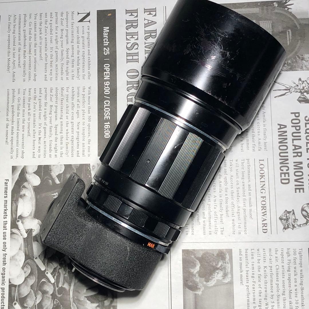 PENTAX smc TAKUMAR 300mm f4 m42マウント