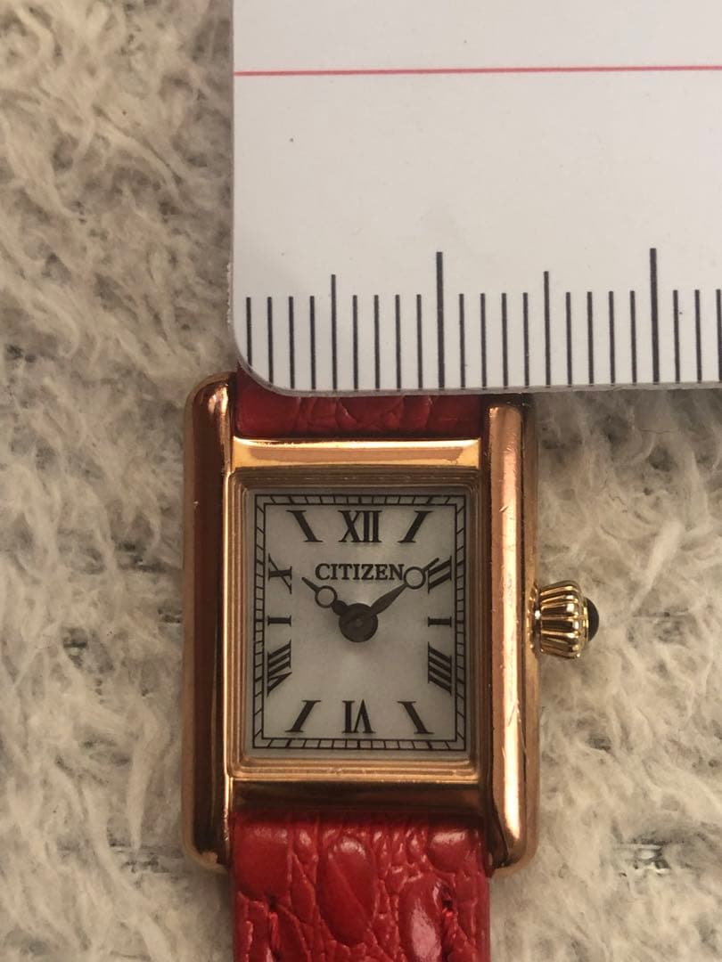 CITIZEN kii ソーラー時計　革ベルト新品交換済