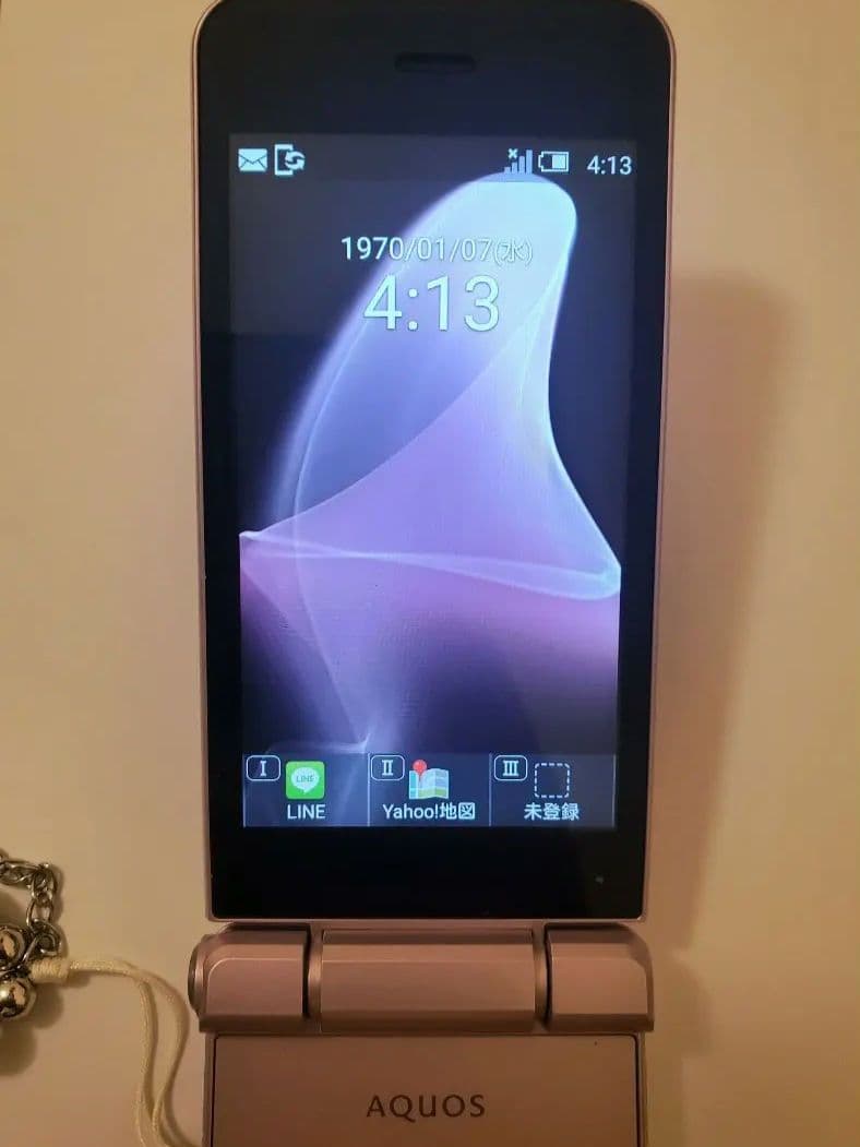 シャープ AQUOS ケータイ2 602SH ピンク SIMロック解除済