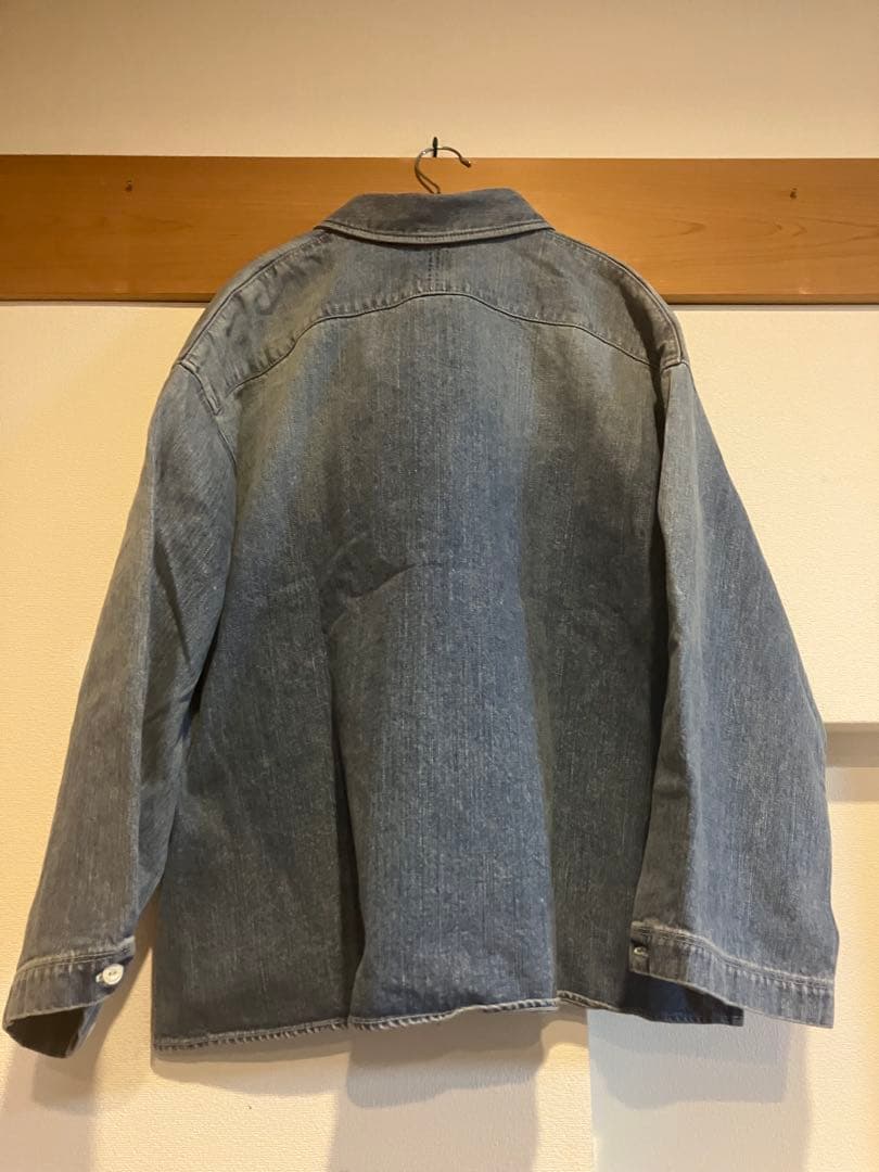 新品タグ付き　FRAMeWORK フレームワーク　デニムプルオーバーシャツ