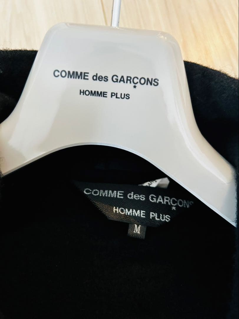 コムデギャルソン.オムプリュス.リバーシブルブラックコート