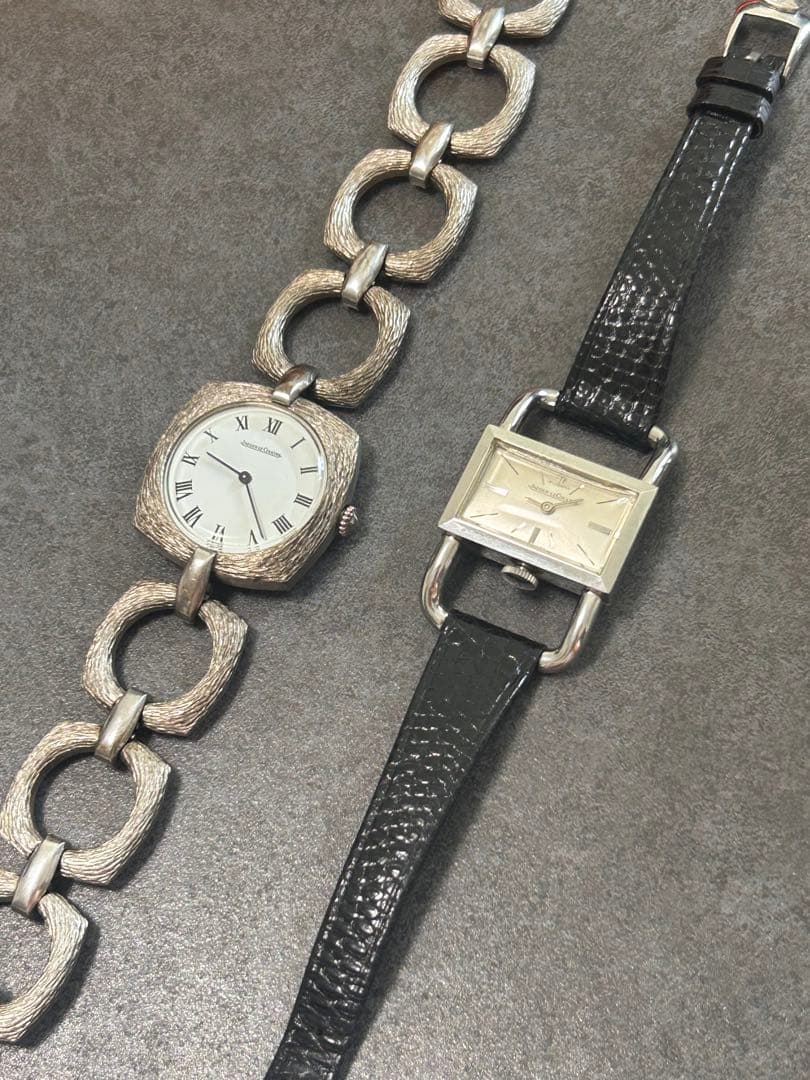 【2点】ジャガールクルト　ヴィンテージ　手巻き時計