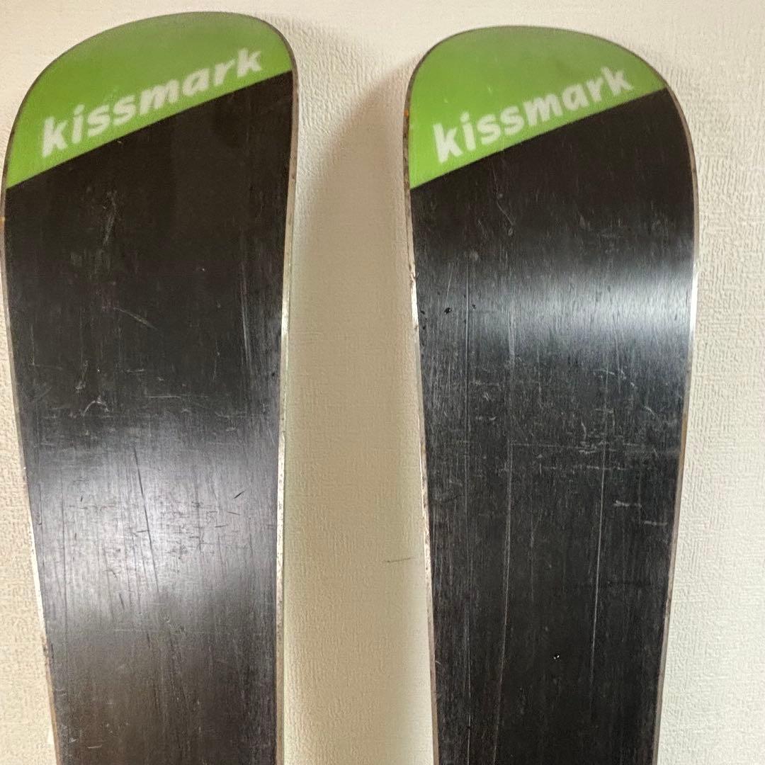 kissmark 150cm フリースタイルスキー板　ツインチップ