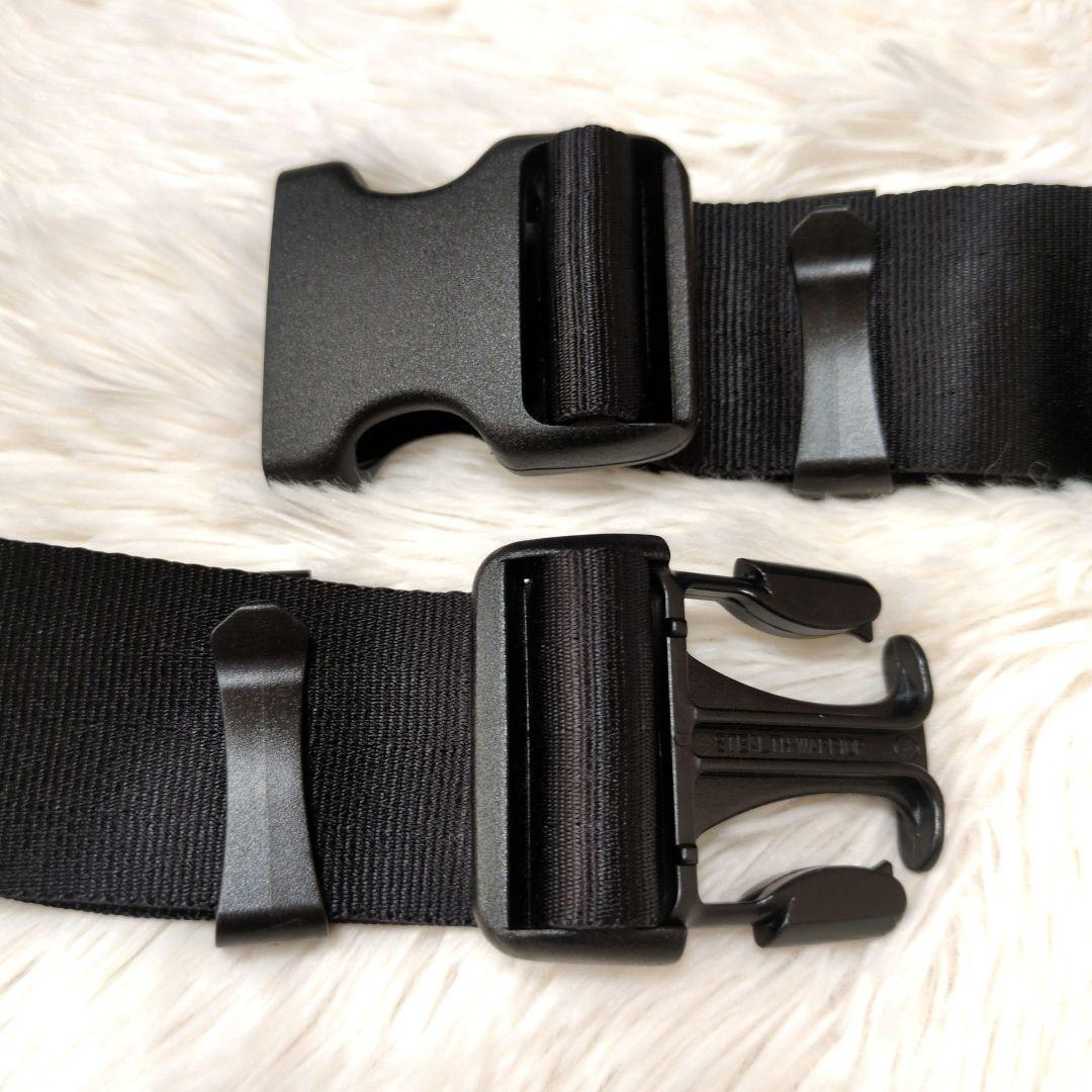 【超美品】PORTER　HEAT　ウエストバッグ　S　黒　マグライト付き　人気