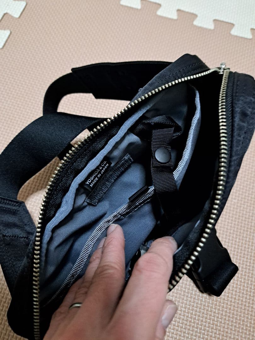 PORTER LIFT ポーター リフト ボディバッグ ウエストバッグ ブラック