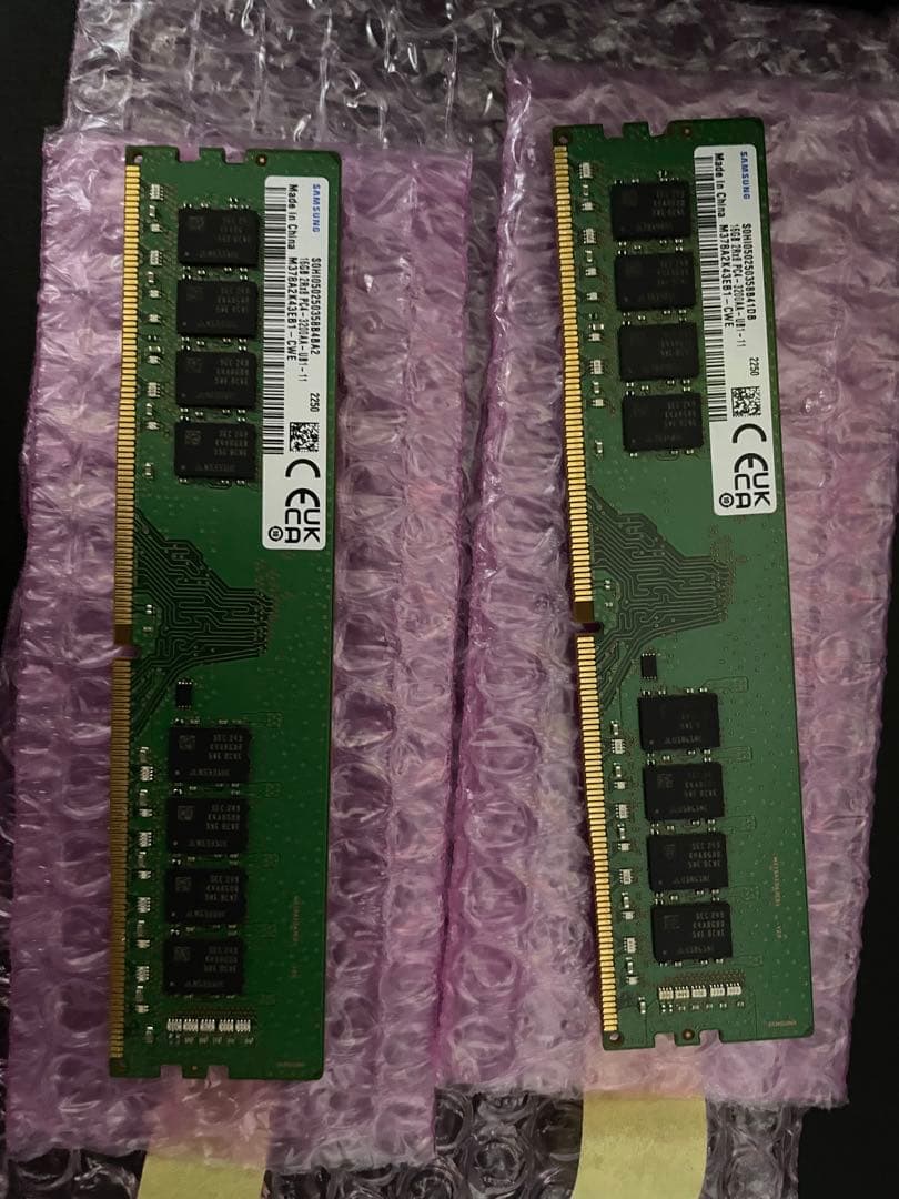 PCメモリ 32GB (16GBx2) (DDR4-3200)