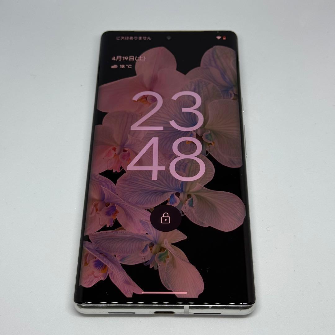 Google Pixel 6 Pro G8V0U 128GB 海外版 白 画面焼