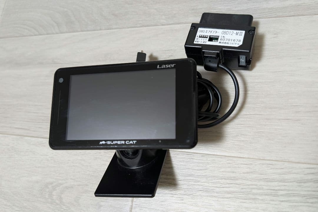 ユピテル　LS320 OBD12-M III レーザー探知機本体