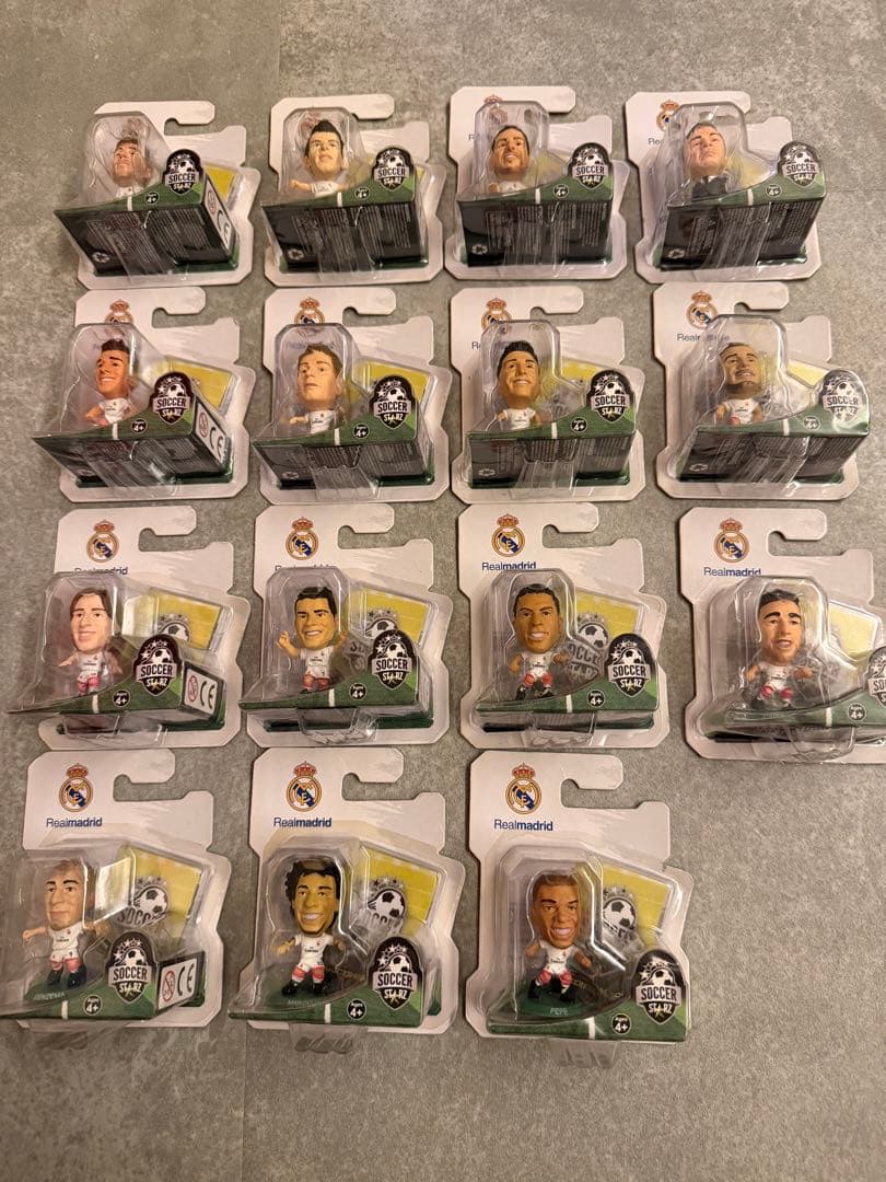 レアル・マドリード フィギュア SOCCER STARZ 15個セット