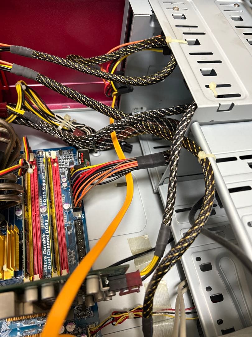 Faith パソコンケース PCケース 赤 レッド Red