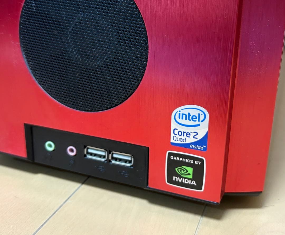 Faith パソコンケース PCケース 赤 レッド Red