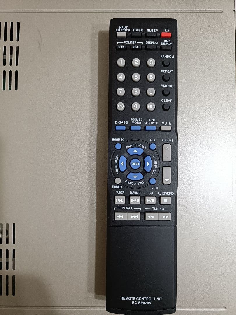 KENWOOD R-K711 CDレシーバー　 純正リモコン、取説付属　完動品