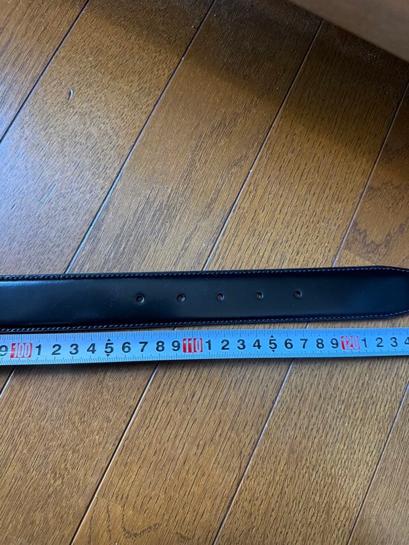 長ベルト GIORGIO ARMANI ロゴ 刻印 ベルト W107-117