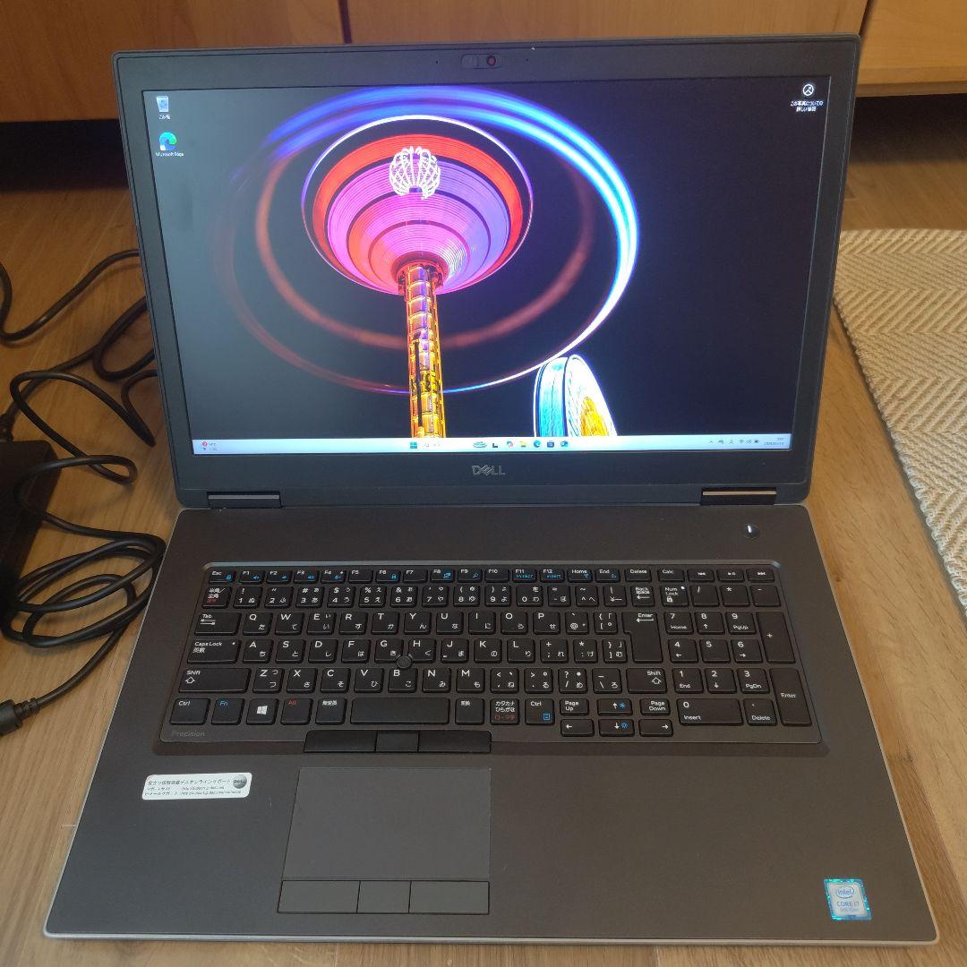 DELL Precision 7740 RTX3000 ノートPC SSD i7