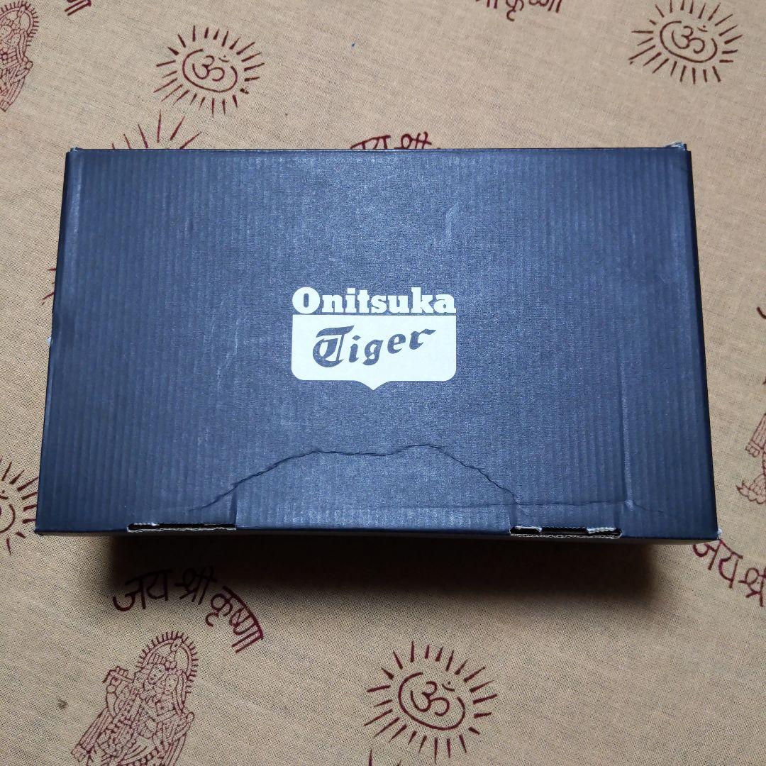 《美品箱付27.5cm》オニツカタイガー メキシコ66 黒×白