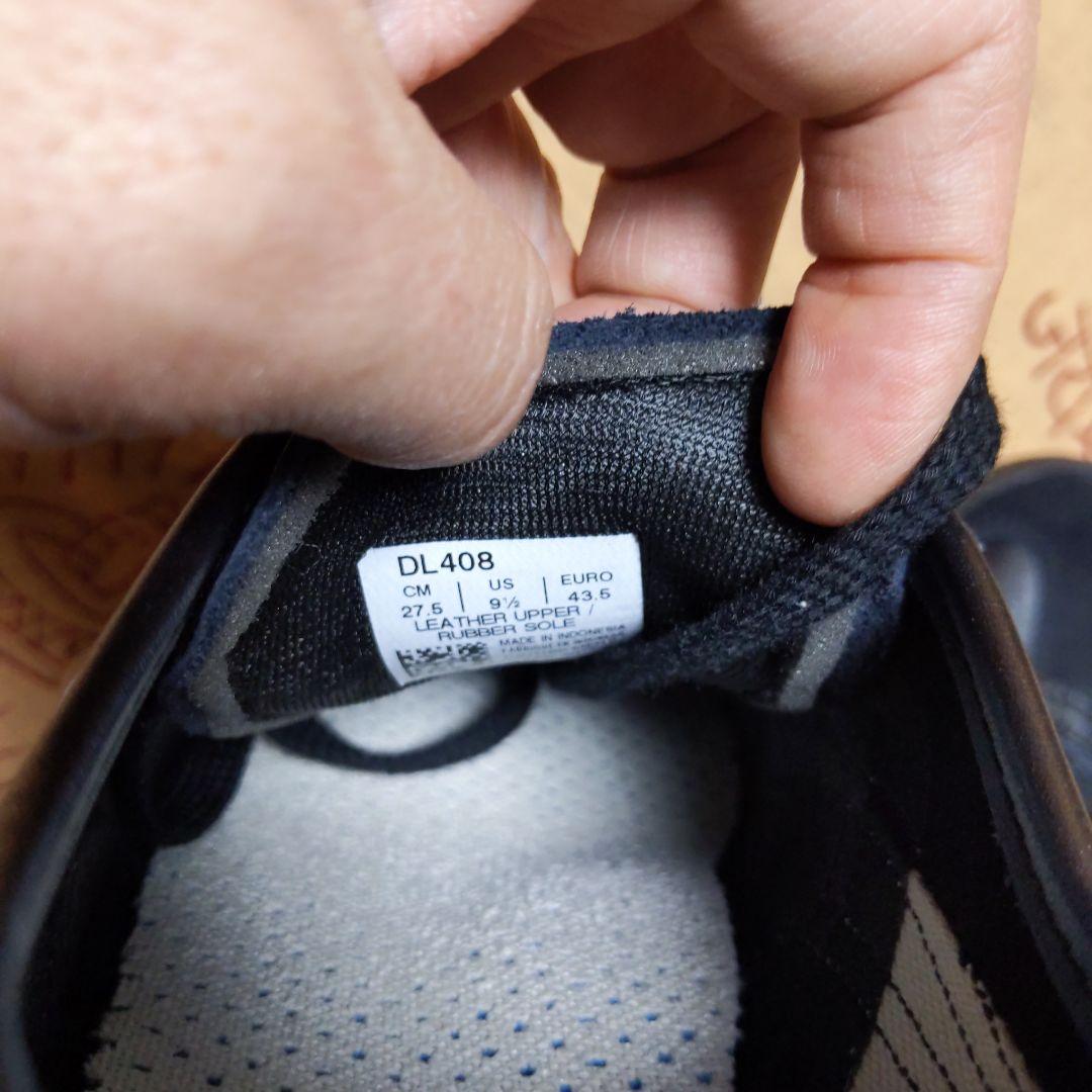 《美品箱付27.5cm》オニツカタイガー メキシコ66 黒×白