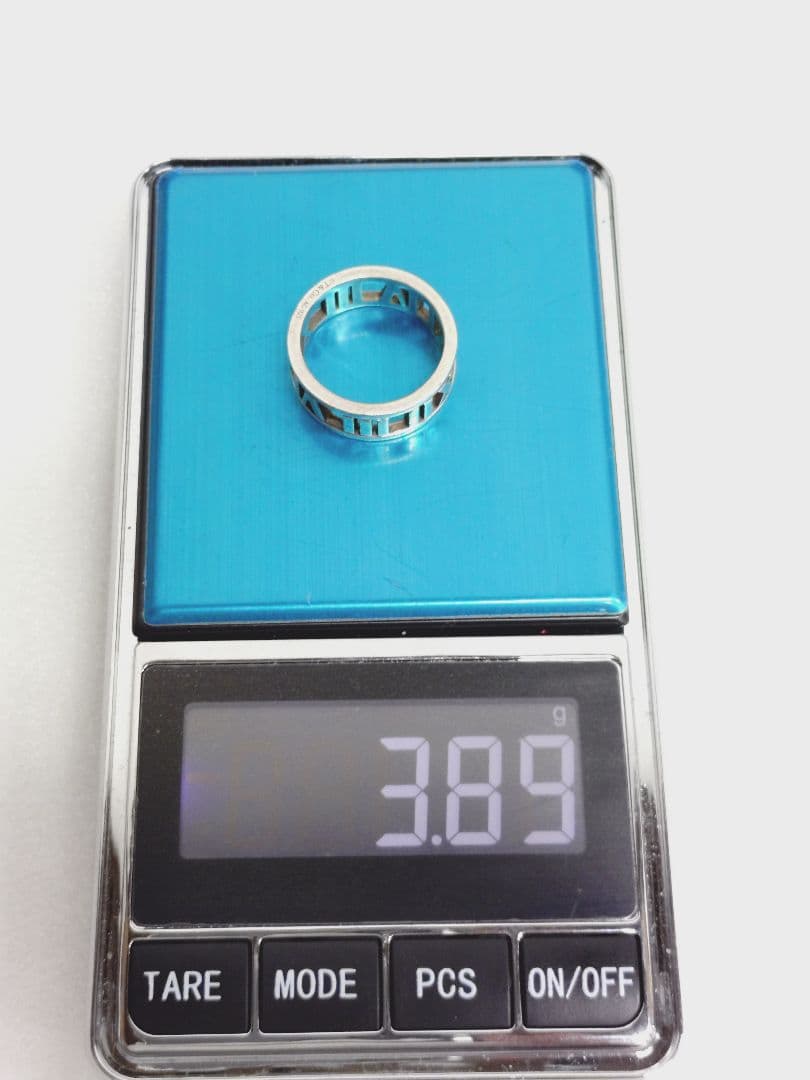 4-437 ティファニー　AG925 アトラスオープンリング