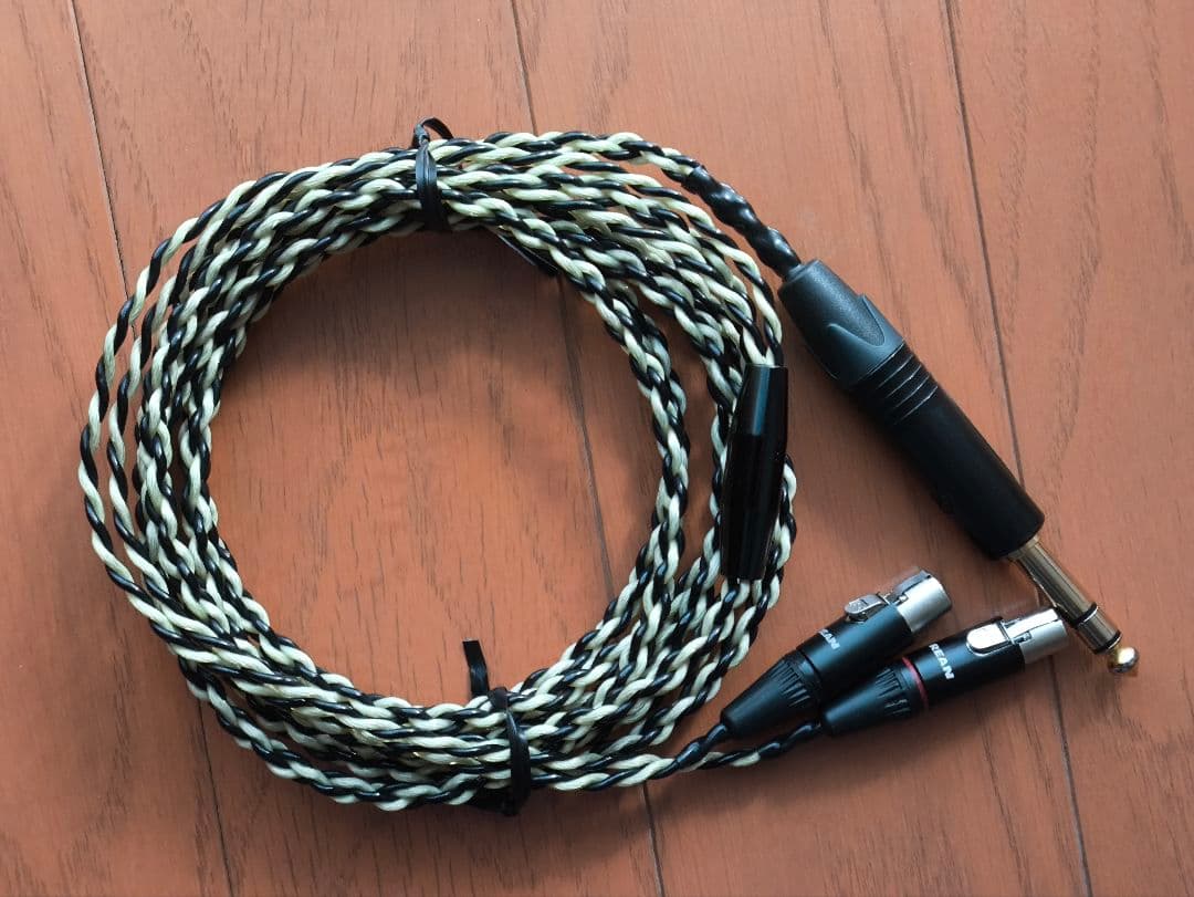 ヘッドホン AUDEZE LCD Premium Cable 6.3mm-2.5m