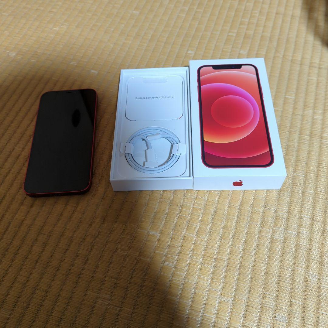 Apple iPhone 12 (レッド) 本体