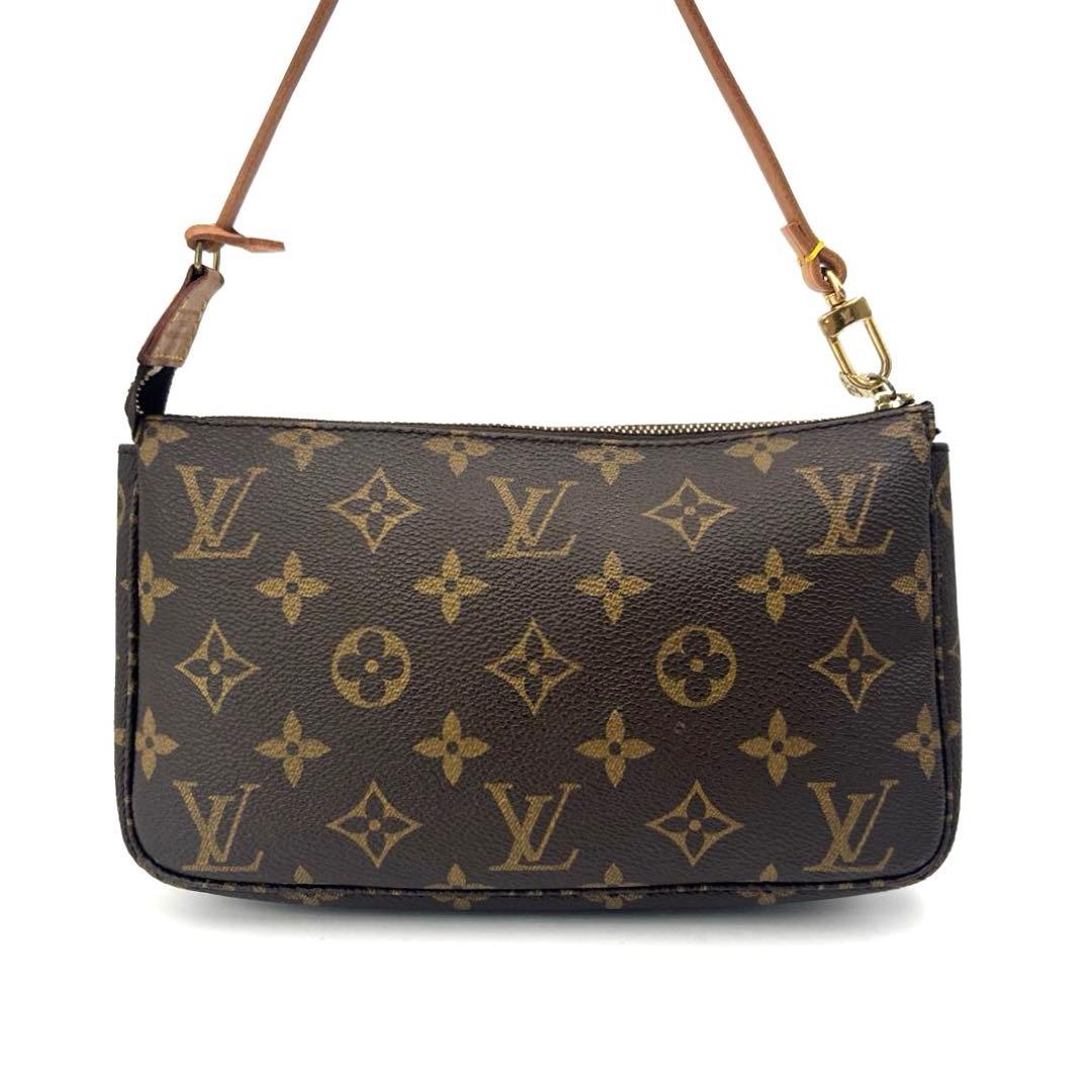 ルイヴィトン モノグラム ポシェット アクセソワール アクセサリーポーチ