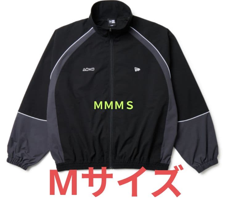 試着のみ NEW ERA トラックジャケット PlayStation ブラックM