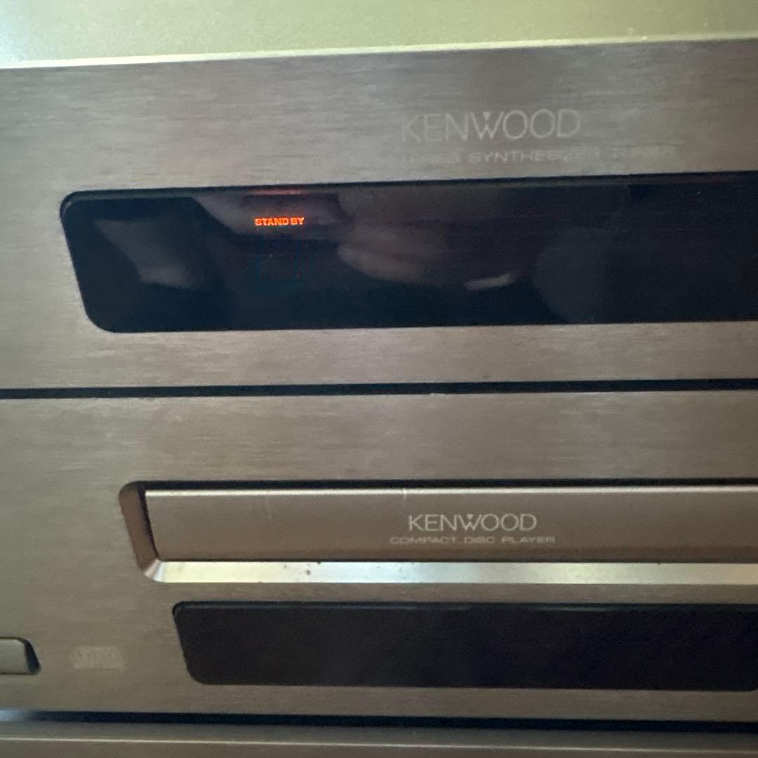KENWOOD CDデッキ・カセットデッキ、チューナー、コンポセット