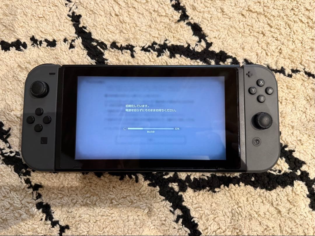 Nintendo Switch 本体　グレー　箱なし　おまけ付き