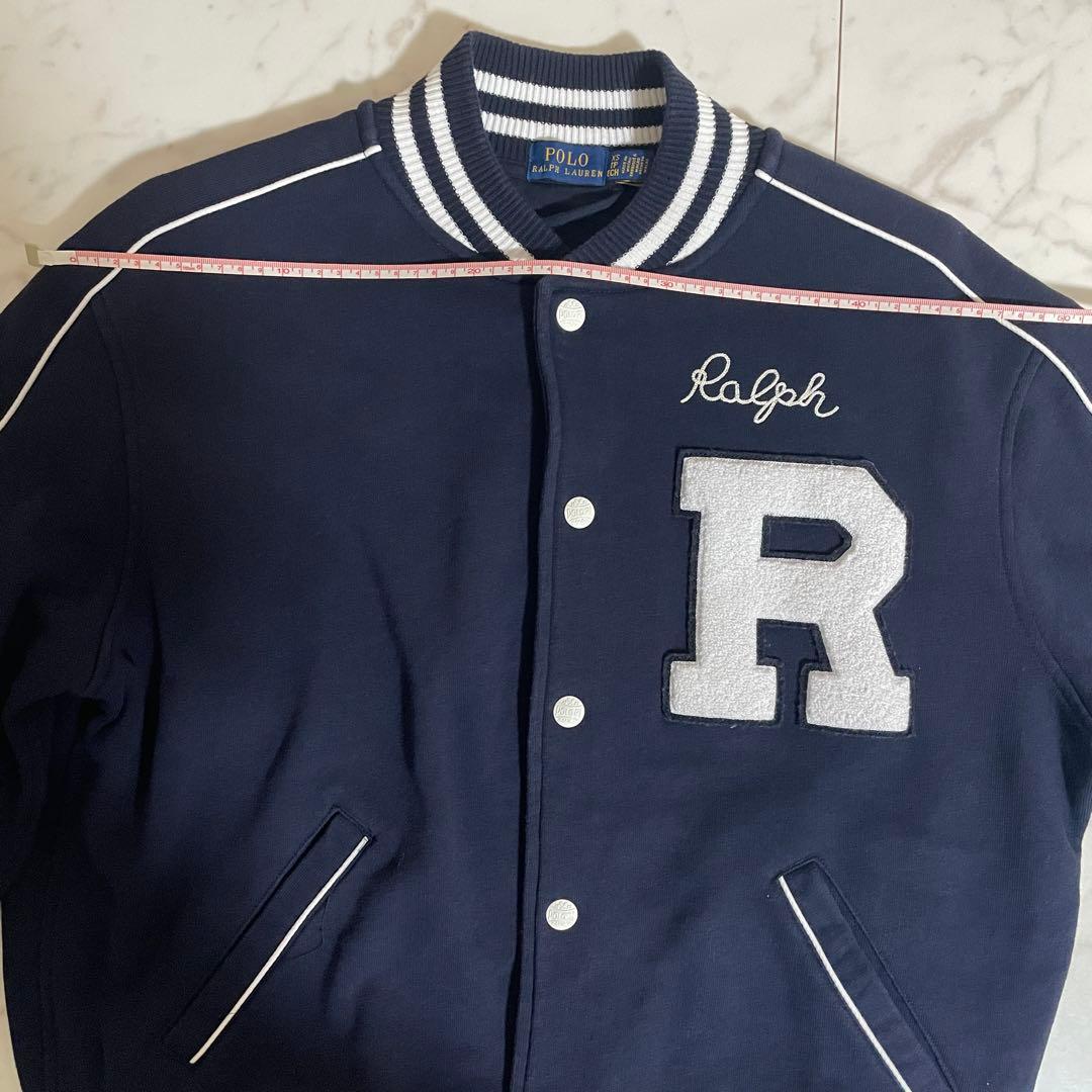 Polo Ralph Lauren フリース スタジアムジャケット　スタジャン