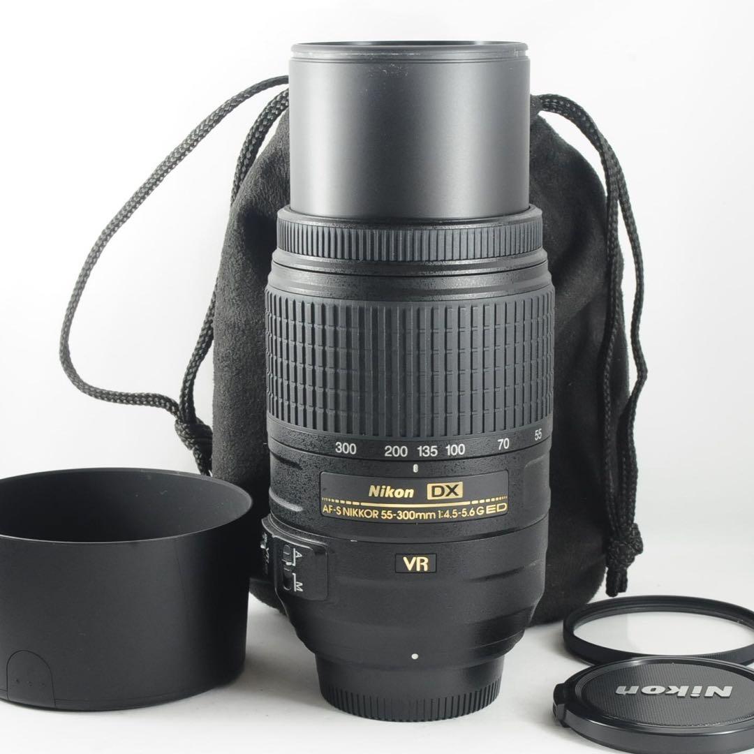 ❤️超望遠❤️手ぶれ補正❤️Nikon AF-S 55-300mm VR