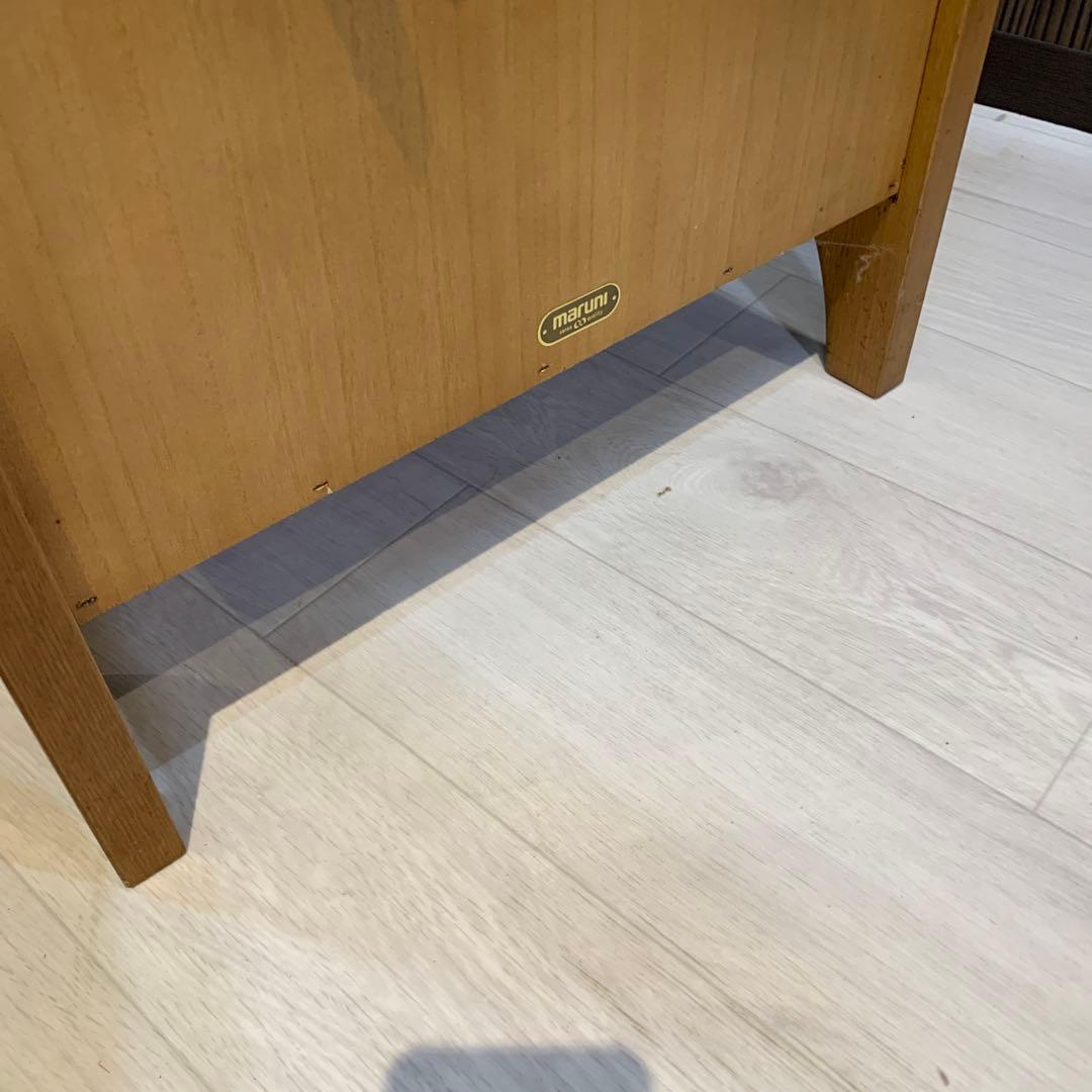 マルニモッコウ　電話台　FAX台