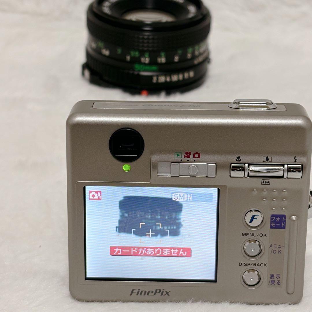 【外観美品】Fujifilm FinePix F450 コンパクトデジタルカメラ