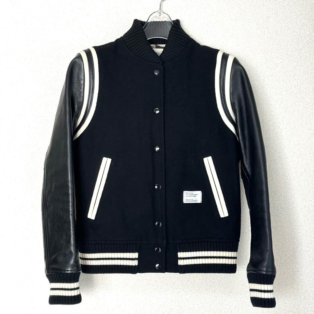 美品　ベドウィン&ハートブレーカーズ スタジャン 黒　レディース 0 XS