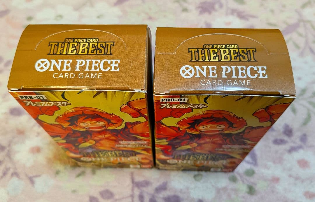 ワンピースカードゲーム　THE BEST　2box　　未開封　テープ付き