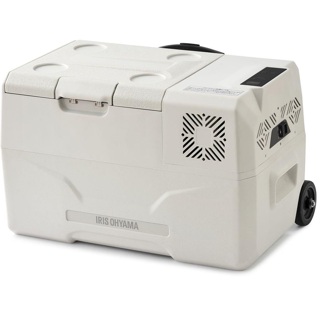 未使用品 アイリスオーヤマ ポータブル冷蔵30L IPD-3B-W