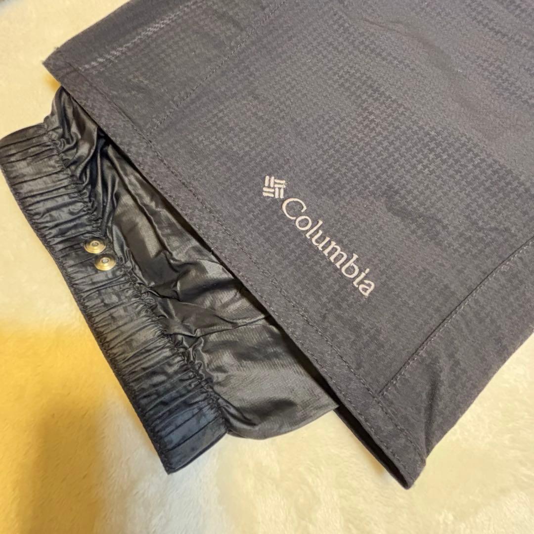 【美品】コロンビア　スノボーウェア　黄土色×ブルー　L