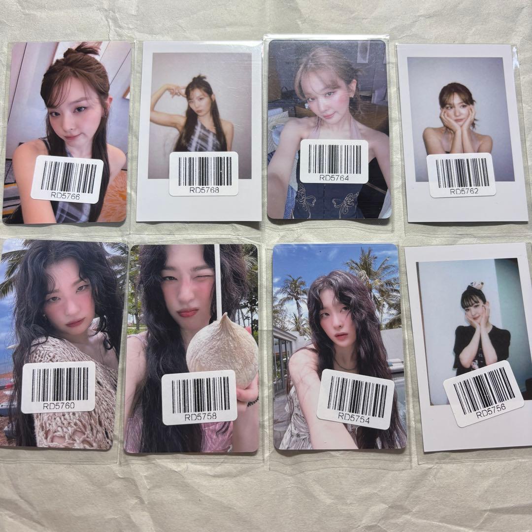 Red Velvet TILT 中華 中国 KMS 予約特典 トレカ