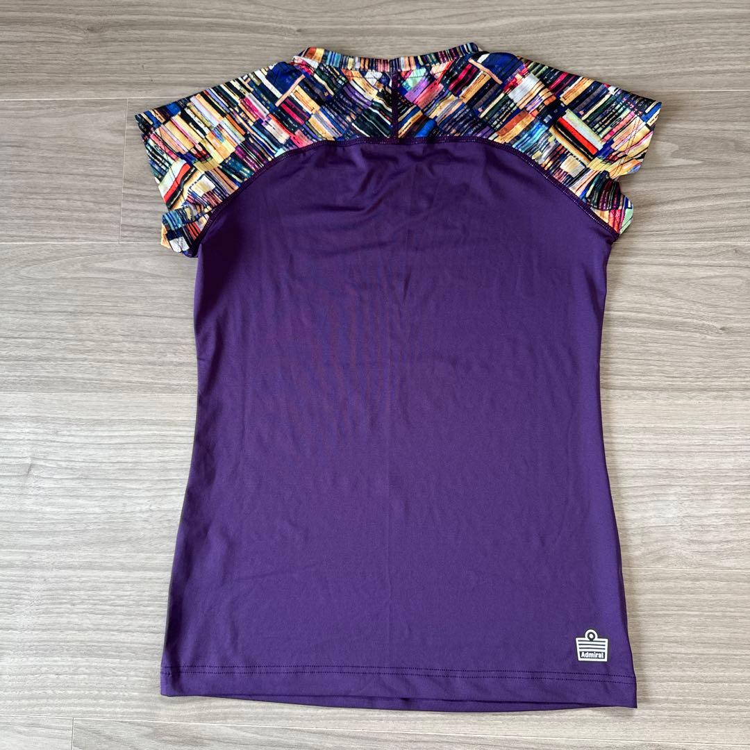 アドミラル Admiral 書籍模様 レディーステニスウェア スカート付き