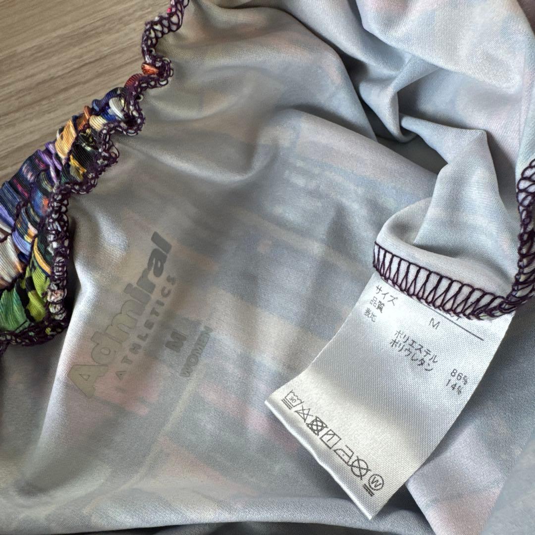 アドミラル Admiral 書籍模様 レディーステニスウェア スカート付き