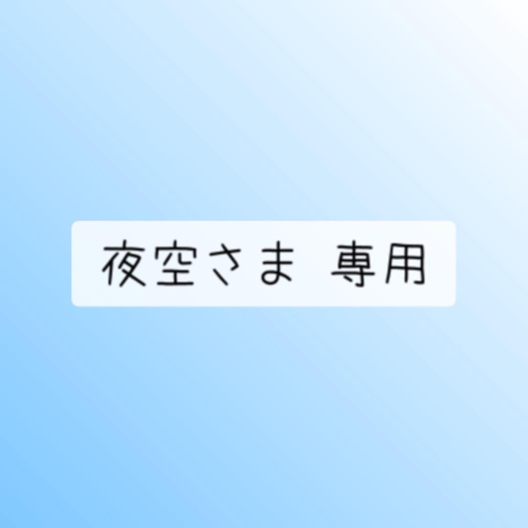 夜空さま 専用③