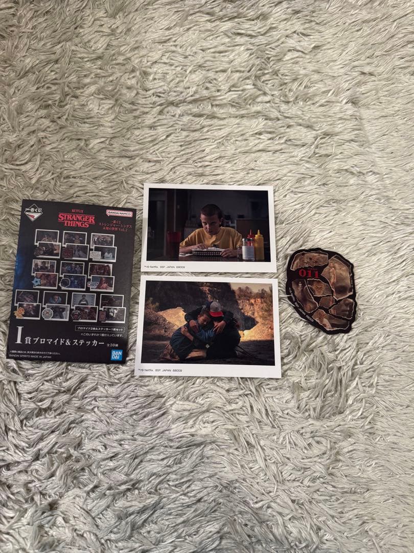 ストレンジャーシングス　stranger things 一番くじ　B賞おまけ付き