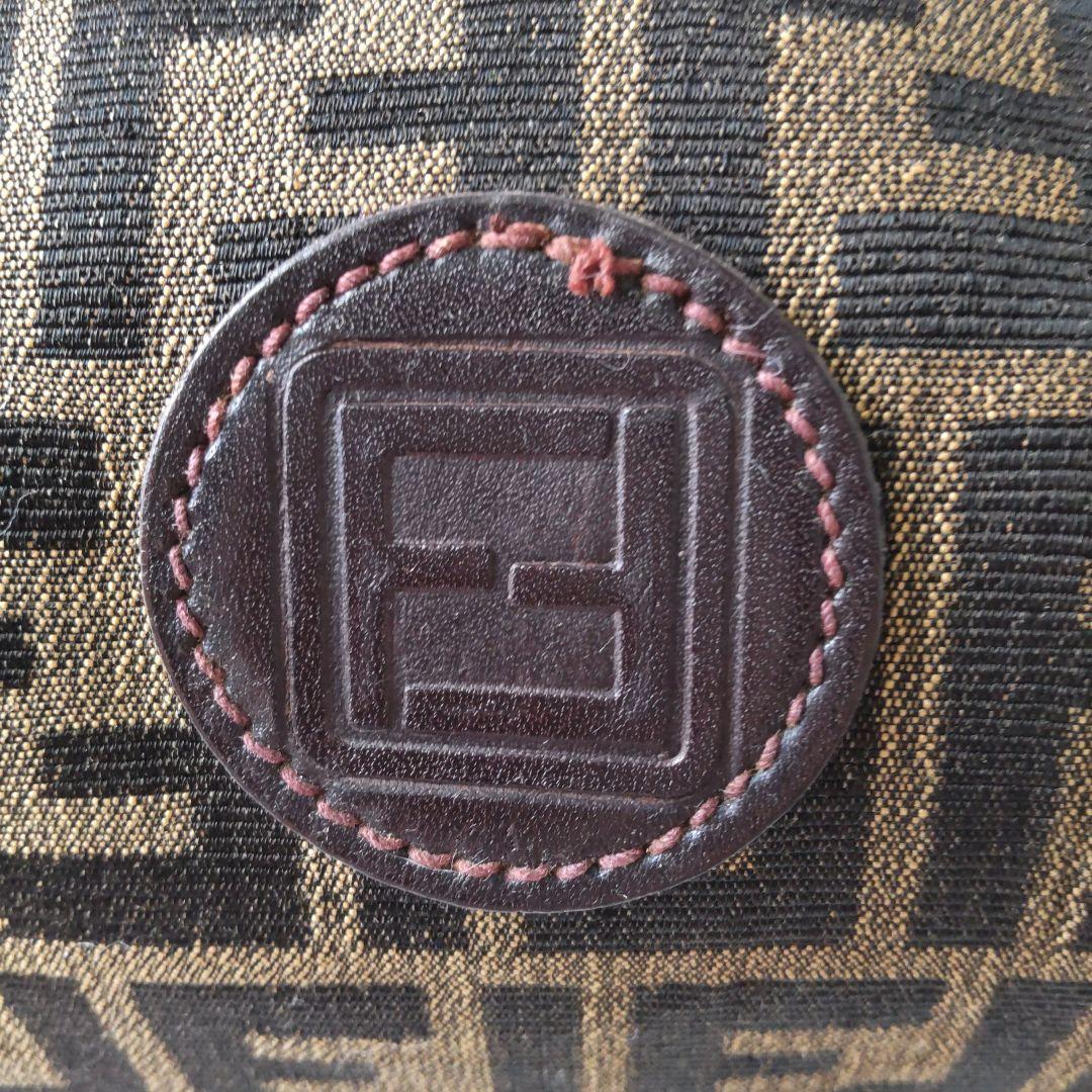 FENDI フェンディ ミニボストンバッグ ズッカ柄 ヴィンテージ
