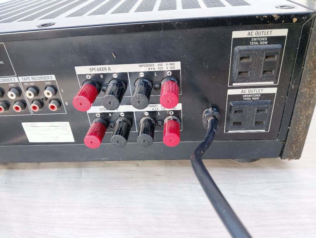 SONY TA-F333ESXⅡ プリメインアンプ動作品(よ40)