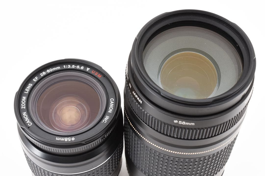 保証付/一眼レフカメラ/canon kiss x9i標準＆望遠ダブルレンズセット