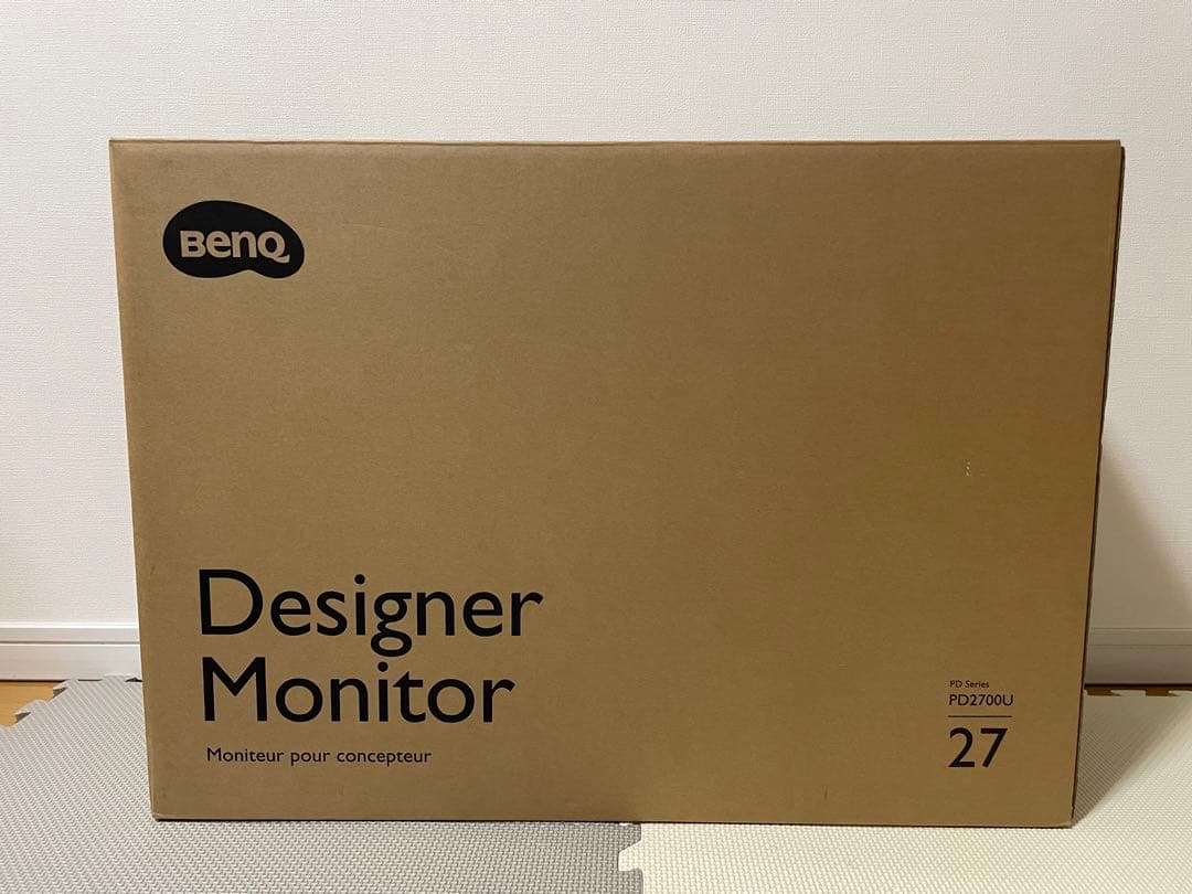 【BENQ】4K 27インチディスプレイ デザイナーズモニター
